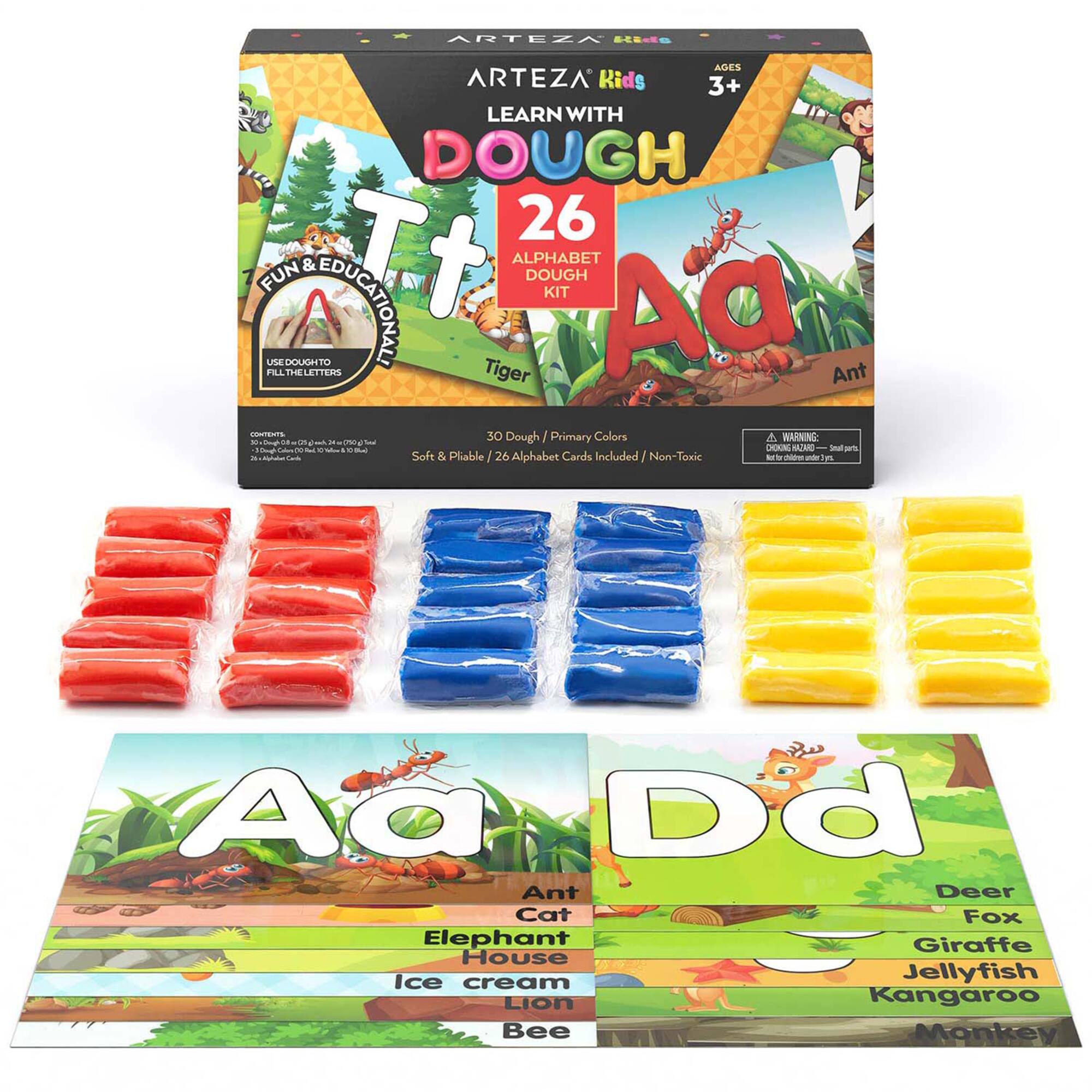 Arteza® Kids Alphabet Learn By Dough Kit